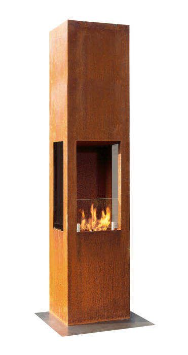 Prism Fire, muenkel design - Elektrokamine aus Großentaft muenkel design - Elektrokamine aus Großentaft Soggiorno moderno Camini & Accessori