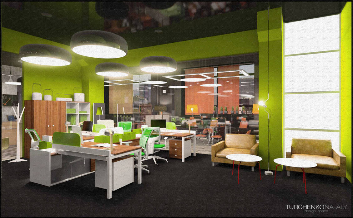 Shourum Magazina Ofisnoj Mebeli Yuniteks Tur4enkonataly Design Space Ofisy I Magaziny V Stile Loft Homify
