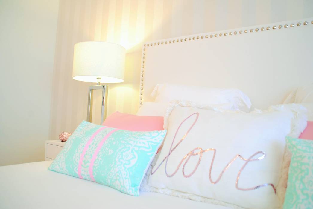 Suite Love - Decoração de Quarto, White Glam White Glam Quartos modernos