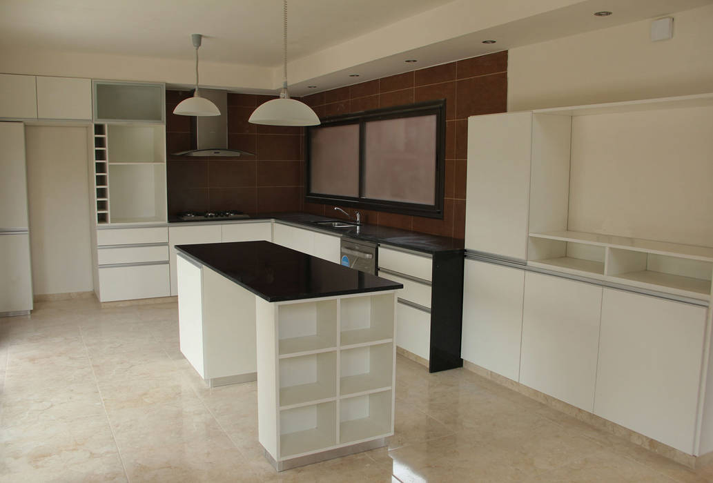 Cocina completa - Barrio Santina Norte - Cordoba, Argentina 2015, Ibira amoblamientos Ibira amoblamientos Cocinas minimalistas Muebles de cocina