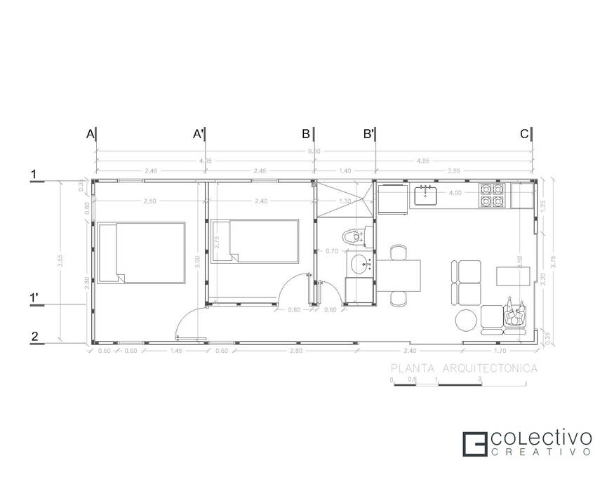 VIMOB COLECTIVO CREATIVO Casas modernas