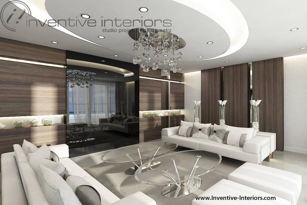 INVENTIVE INTERIORS - Dom z widokiem, Inventive Interiors Inventive Interiors Klasyczny salon Drewno O efekcie drewna