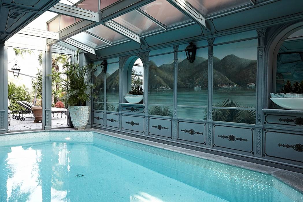 Ethnic Chic Home Couture Piscinas Classicas Homify