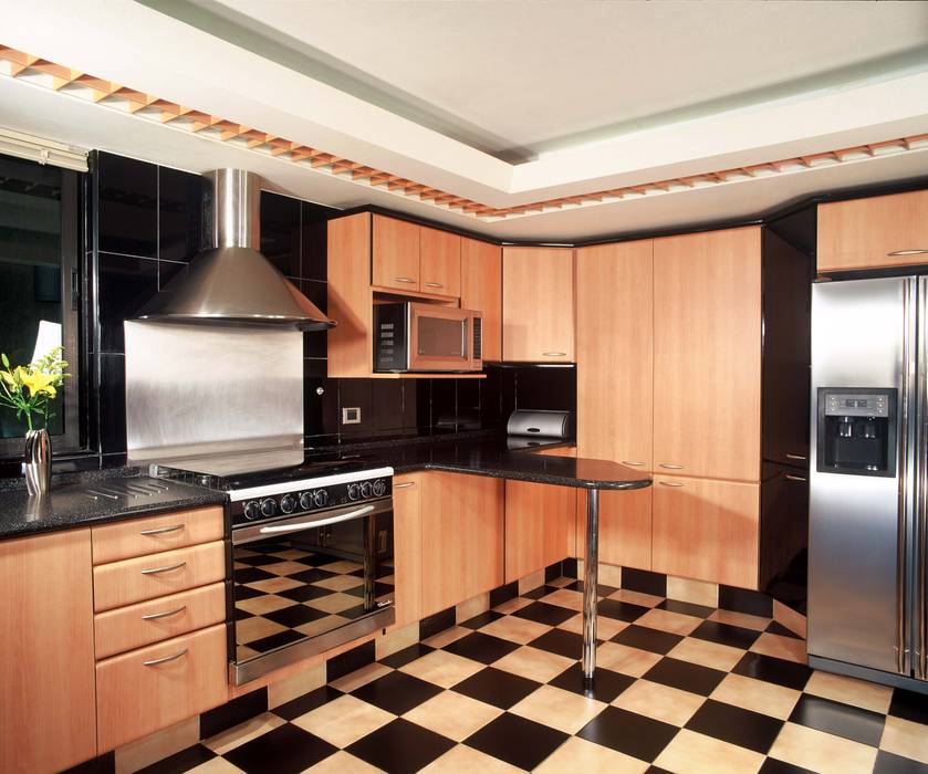 CASA LAURELES, Diseño Integral En Madera S.A de C.V. Diseño Integral En Madera S.A de C.V. Modern style kitchen