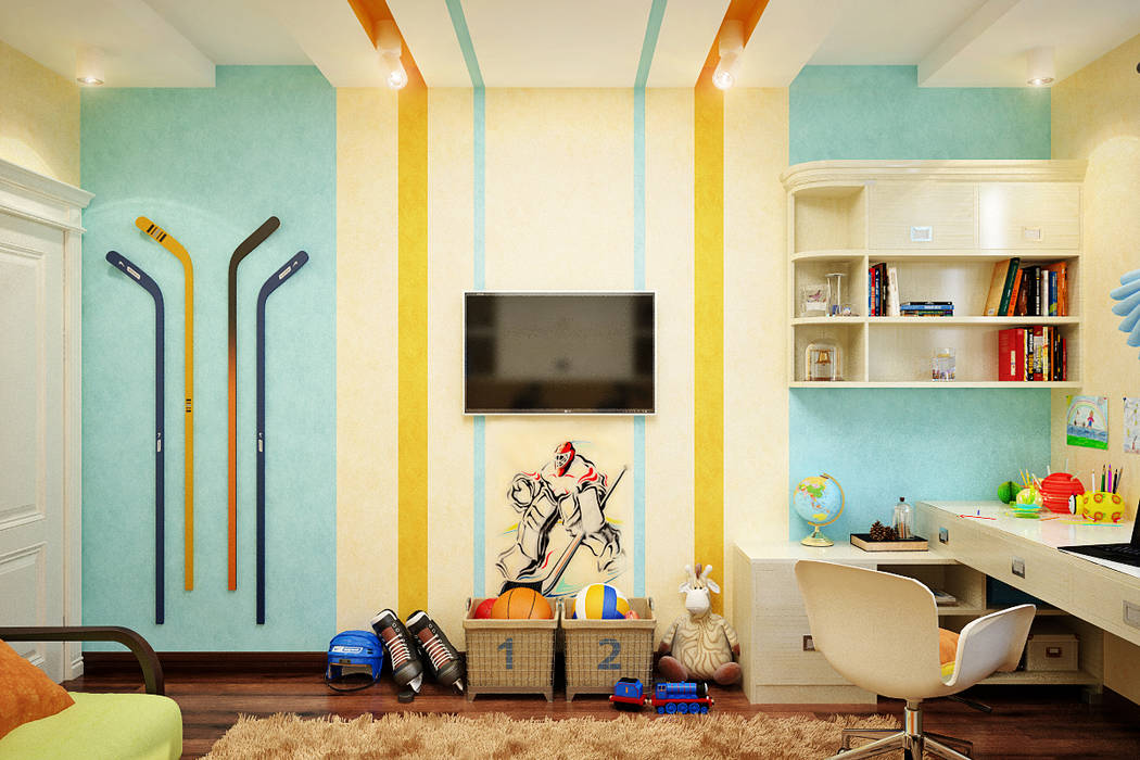 Moderne Kinderzimmer Von Studiya Dizajna Interior Design