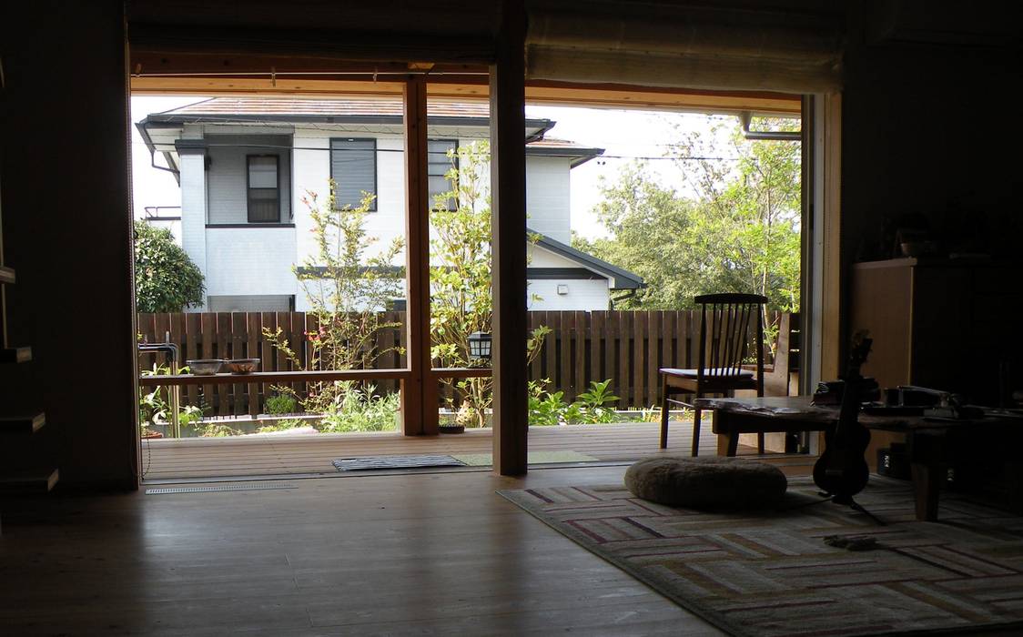 岐阜県多治見市, 株式会社タマゴグミ 株式会社タマゴグミ Living room Wood Wood effect