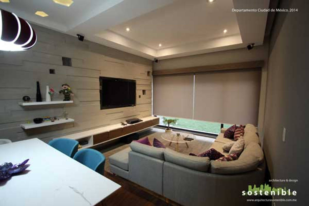 Departamento del Valle, ARQUITECTURA SOSTENIBLE ARQUITECTURA SOSTENIBLE Modern living room