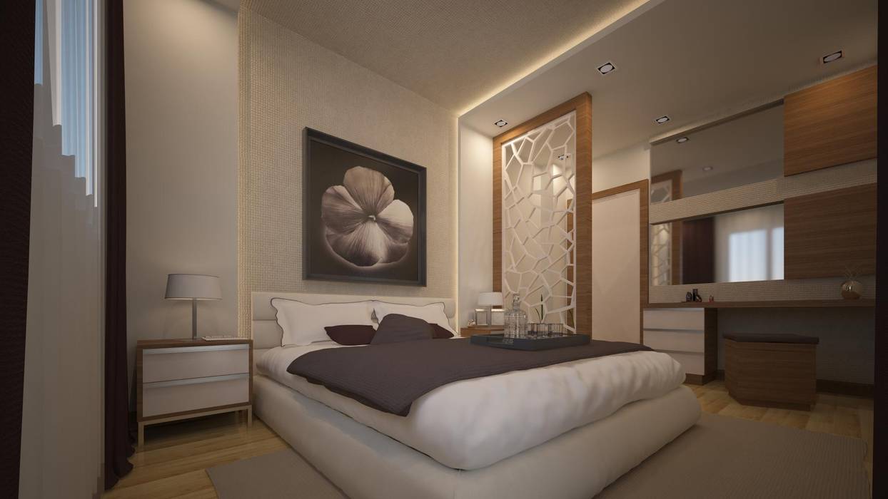 yatak odası RUBA Tasarım Modern Yatak Odası Yataklar & Yatak Başları