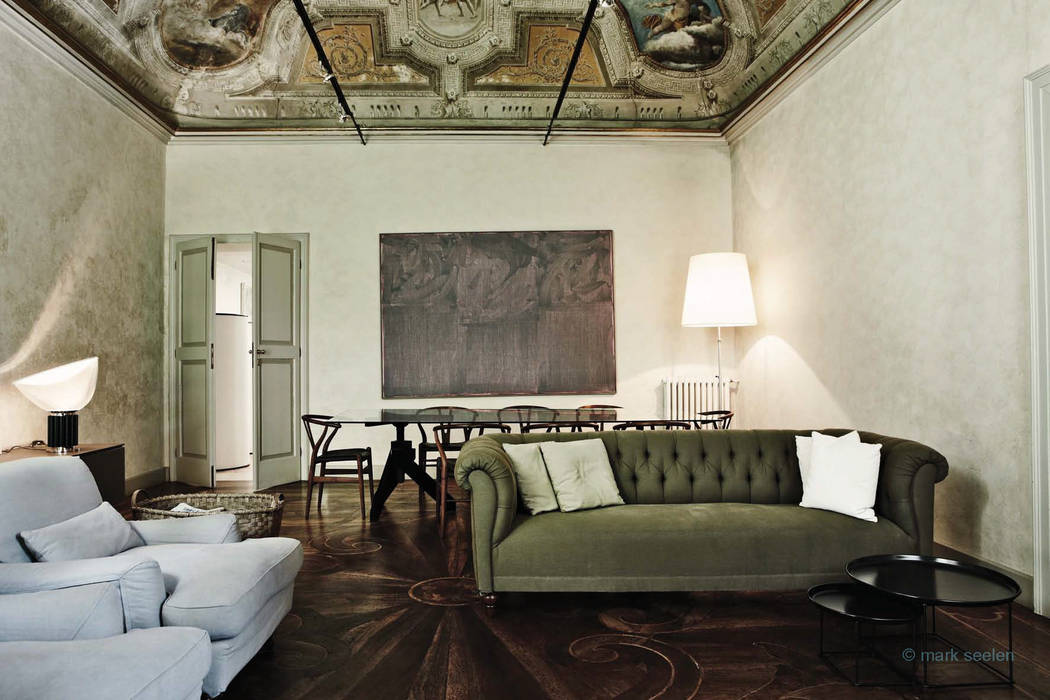 Casa Teresa, Benedini & Partners Benedini & Partners Klasik Oturma Odası