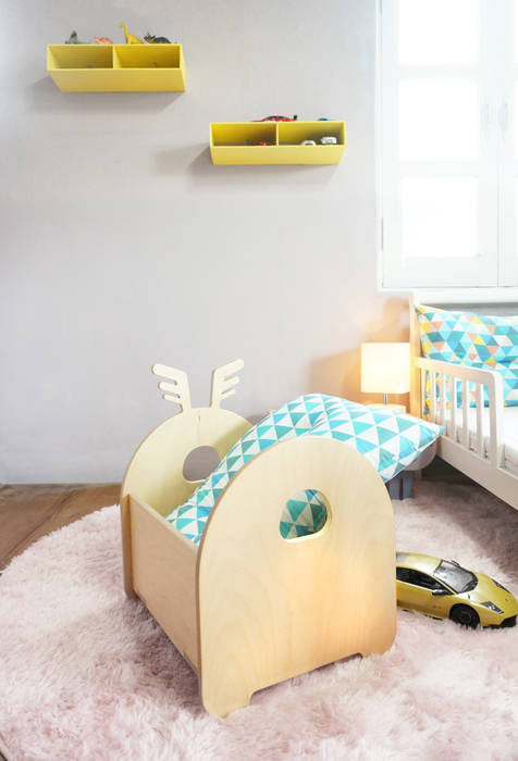 grandcerf 그랑 쎄르, Banana Yolk Banana Yolk Scandinavian style nursery/kids room Storage