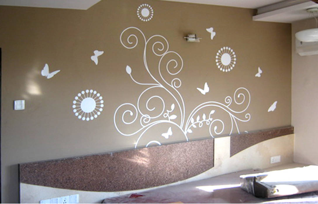 Bedroom Graphics, BION Creations Pvt. Ltd. BION Creations Pvt. Ltd. Moderne Schlafzimmer