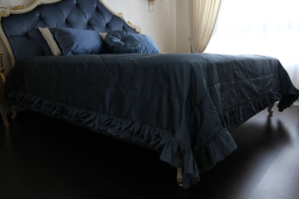 Квартира на Большом Тишинском переулке, ABiART HOME ABiART HOME Classic style bedroom Textiles