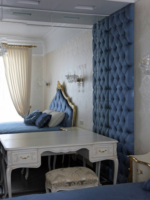 Квартира на Большом Тишинском переулке, ABiART HOME ABiART HOME Dormitorios de estilo clásico Textiles