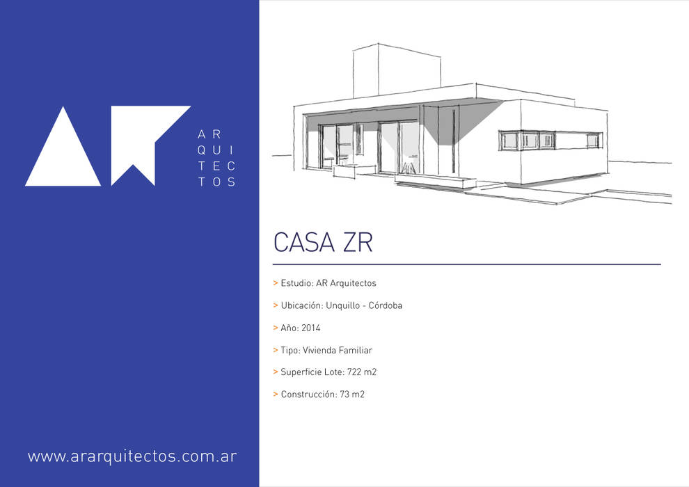 casa ZR, AR arquitectos AR arquitectos 現代房屋設計點子、靈感 & 圖片