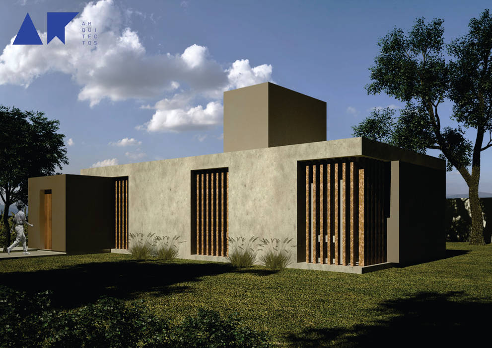 casa ZR, AR arquitectos AR arquitectos モダンな 家