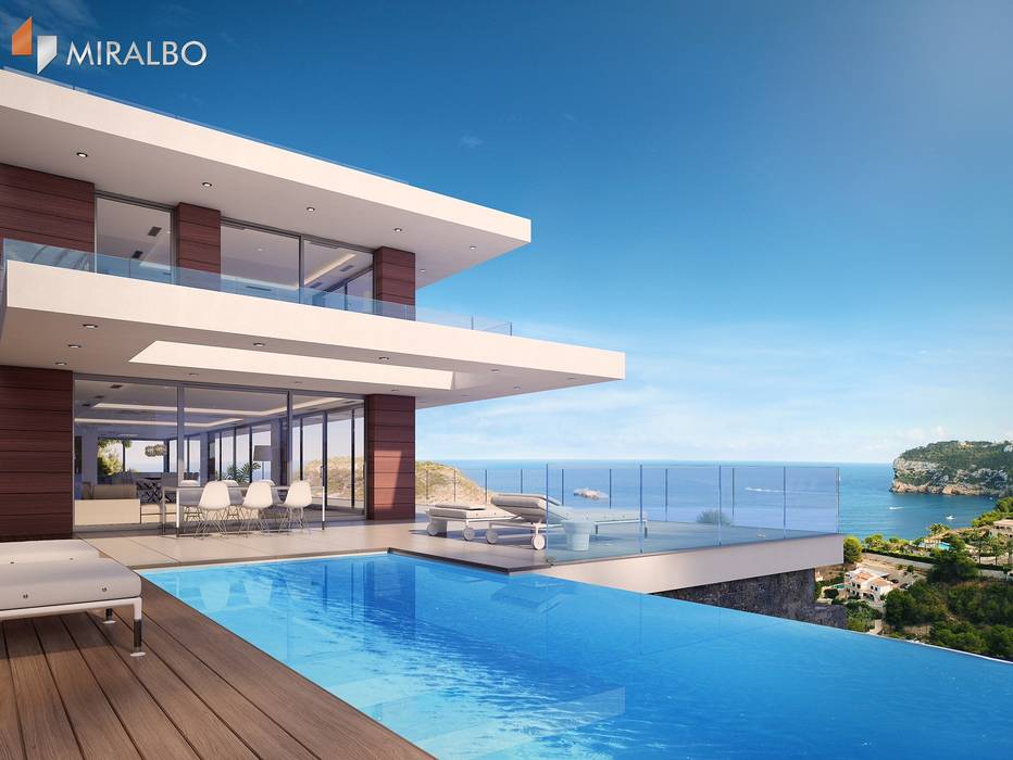 Villa Poseidon, Miralbó Excellence Miralbó Excellence Infinity pool