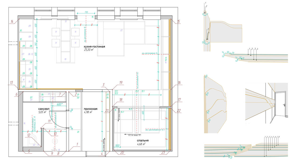 план Brama Architects