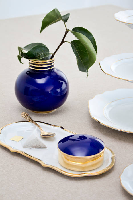 Exclusive, Porcel - Indústria Portuguesa de Porcelanas, S.A. Porcel - Indústria Portuguesa de Porcelanas, S.A. モダンな 家 磁器 Accessories & decoration