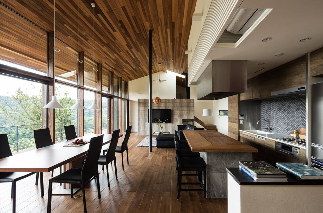 House in Sayo, Mimasis Design／ミメイシス デザイン Mimasis Design／ミメイシス デザイン Modern dining room
