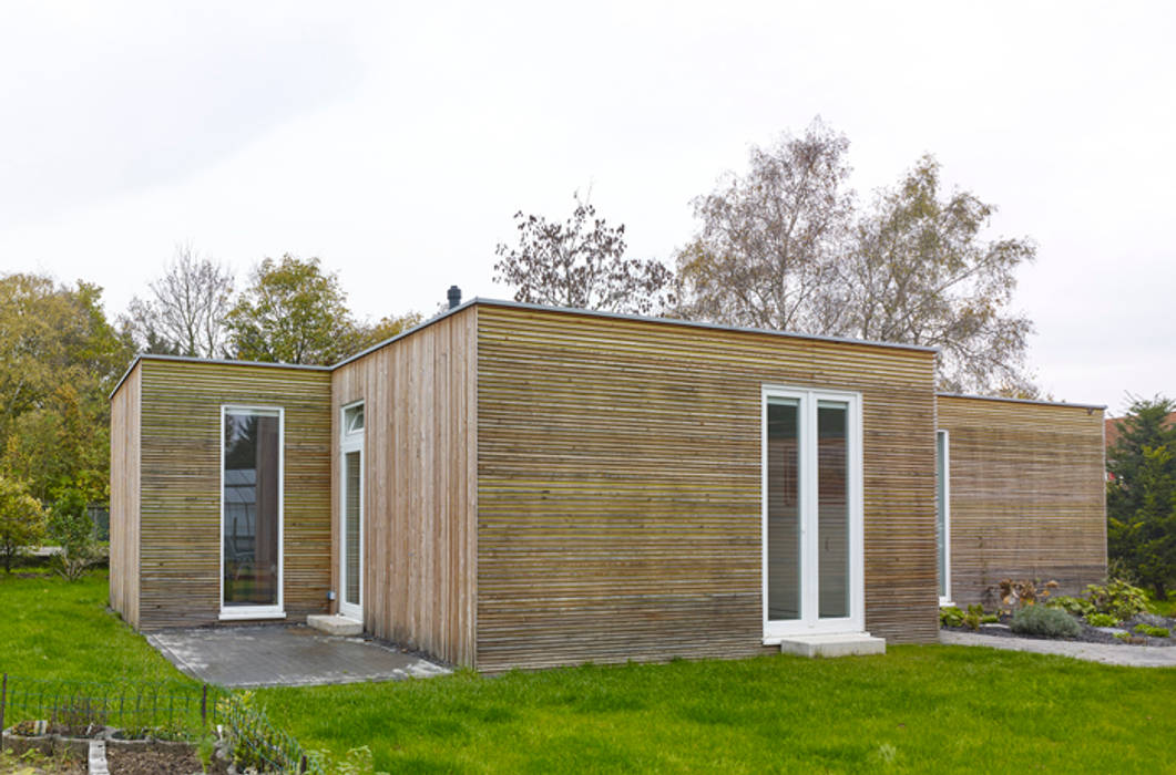 DreiRaumHaus, +studio moeve architekten bda +studio moeve architekten bda Minimalist house