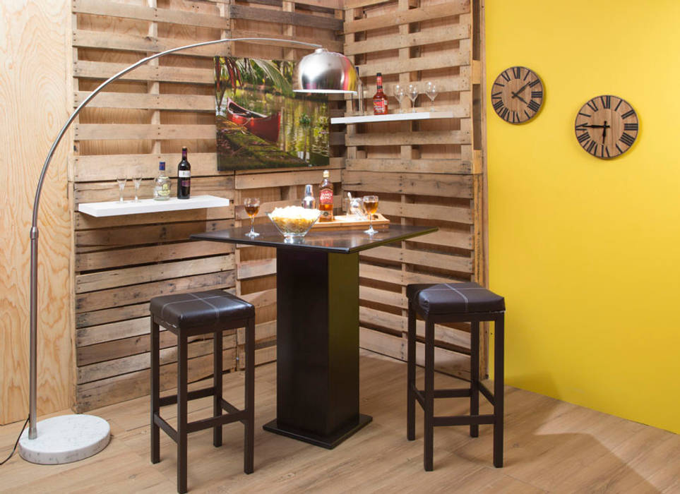 Bar Noviembre 2015, Idea Interior Idea Interior インダストリアルデザインの ダイニング 椅子＆ベンチ