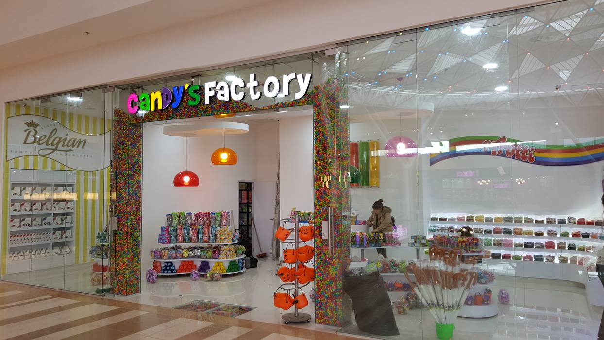 Aviso Candys Facotry Phoenix Touch Espacios comerciales Oficinas y tiendas