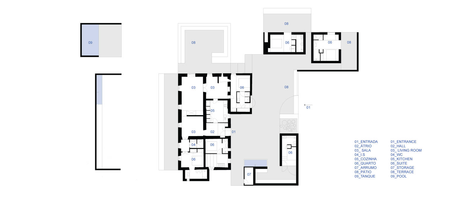 Pensão Agricola, atelier Rua - Arquitectos atelier Rua - Arquitectos Case in stile mediterraneo