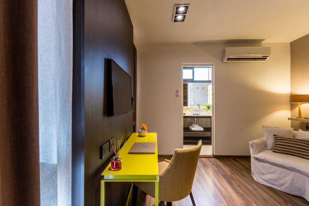 Hotel Azur - Reforma y nuevas habitaciones, CAPÓ estudio CAPÓ estudio Espacios comerciales Hoteles
