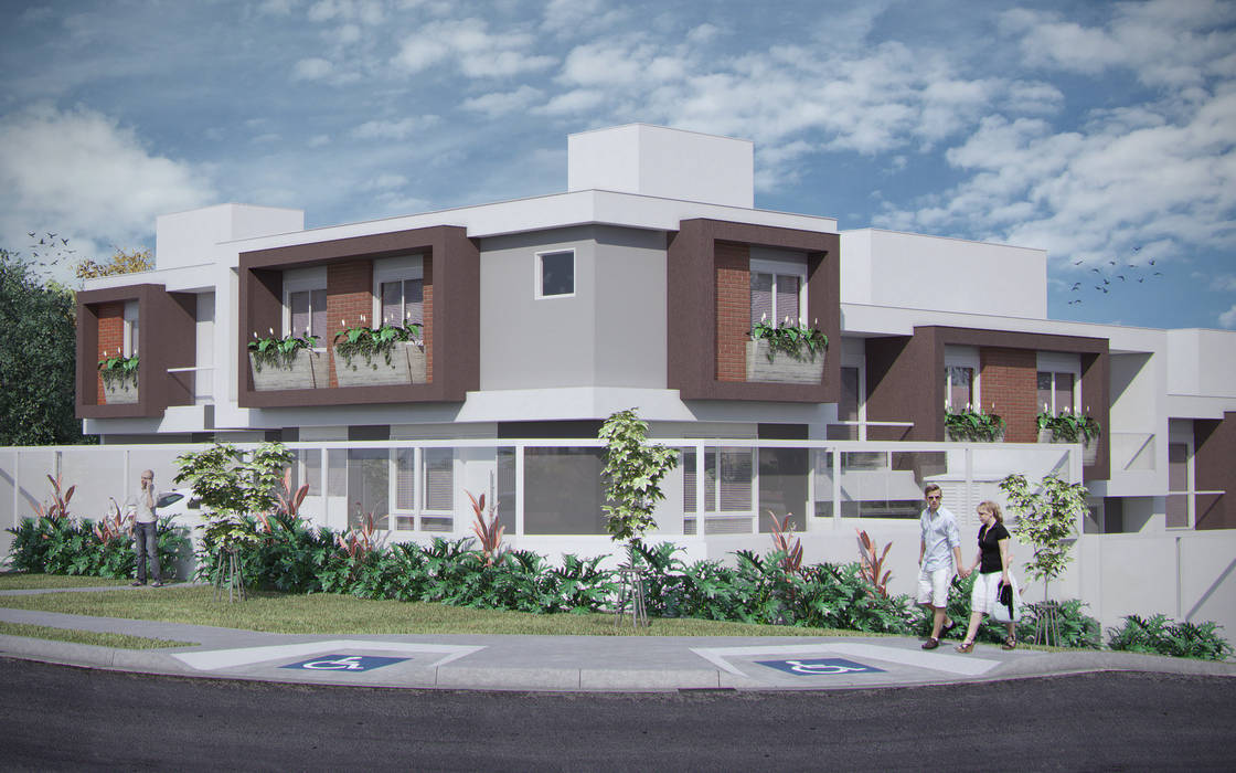 Residencial Uberaba studio vtx Casas minimalistas