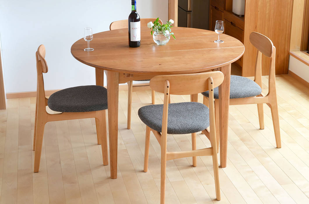 作品, 木工房玄徳 木工房玄徳 Dining room Tables