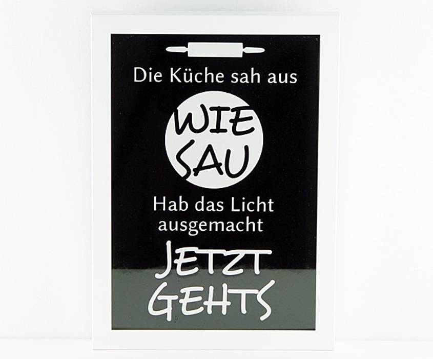 Bild Spruch Die Kuche Haushalt Ordnung Modern Von Von Herzen Modern Homify
