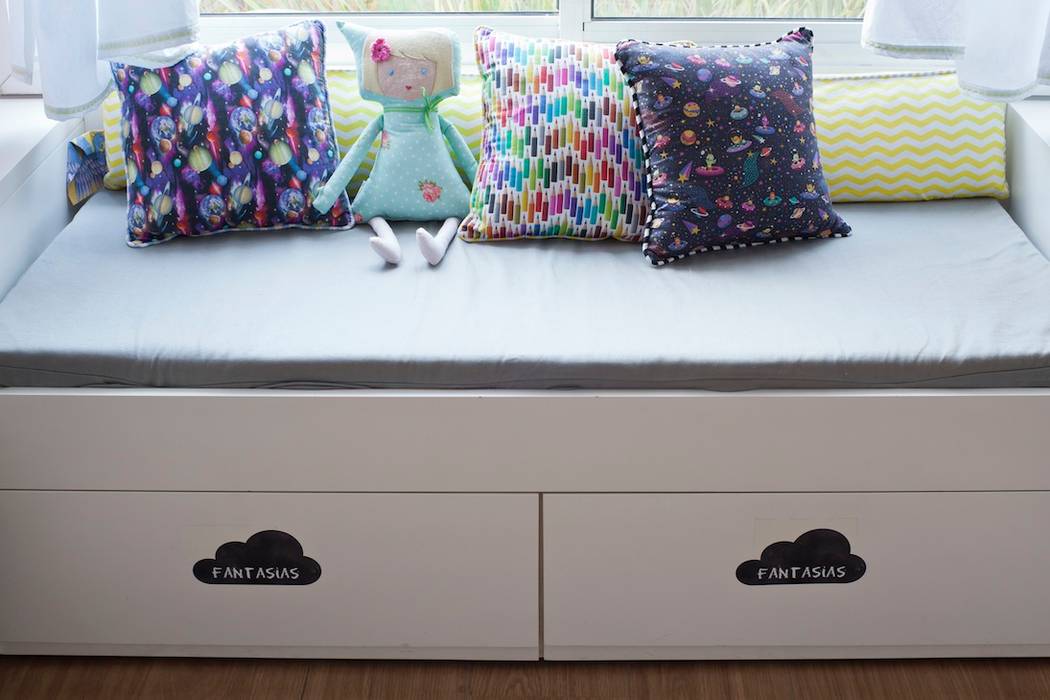 Brinquedoteca Espacial, Nina Moraes Design Infantil Nina Moraes Design Infantil Quarto infantil moderno