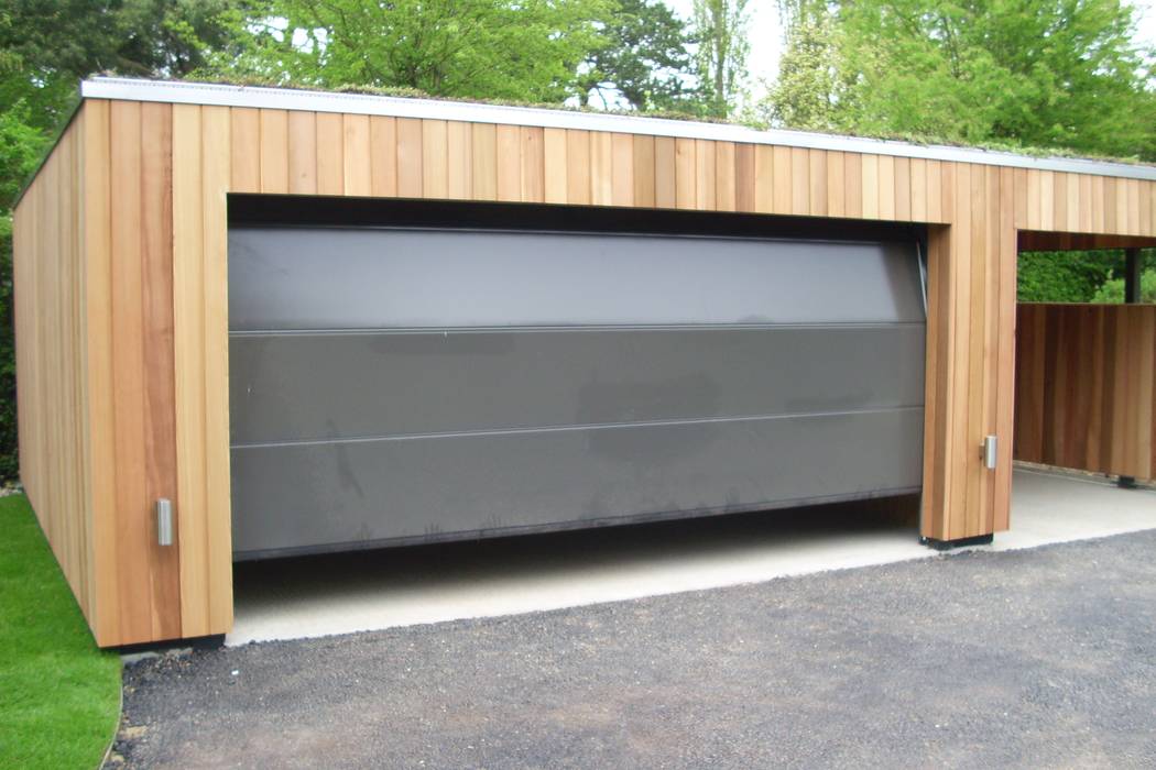 Autospace, ecospace españa ecospace españa Prefabricated Garage Wood Wood effect