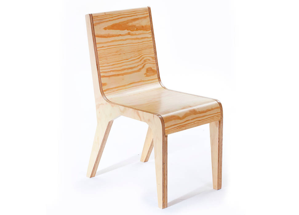 Pose Chair, Polígono Polígono Estudios y despachos de estilo tropical Madera Acabado en madera Sillas