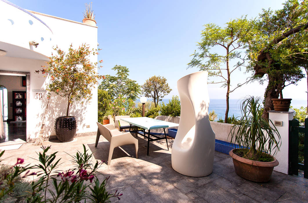 Terraza Carmé Balcones y terrazas de estilo ecléctico