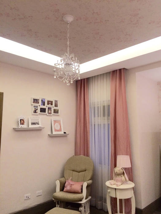 Instalación de Papel Tapiz habitación de Bebé, Home Boutique Home Boutique ห้องนอนเด็ก ของตกแต่งและอุปกรณ์จิปาถะ