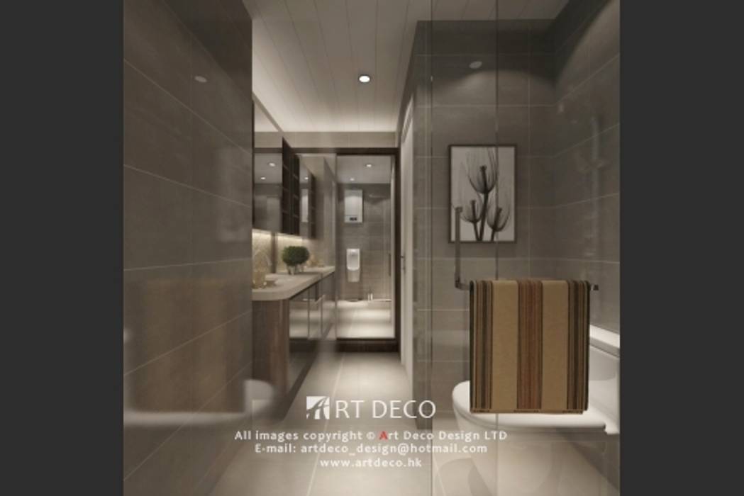 Art Deco Design Ltd. - Casa Marina, Art Deco Design Ltd. Art Deco Design Ltd. Classic style bathroom Bathtubs & showers