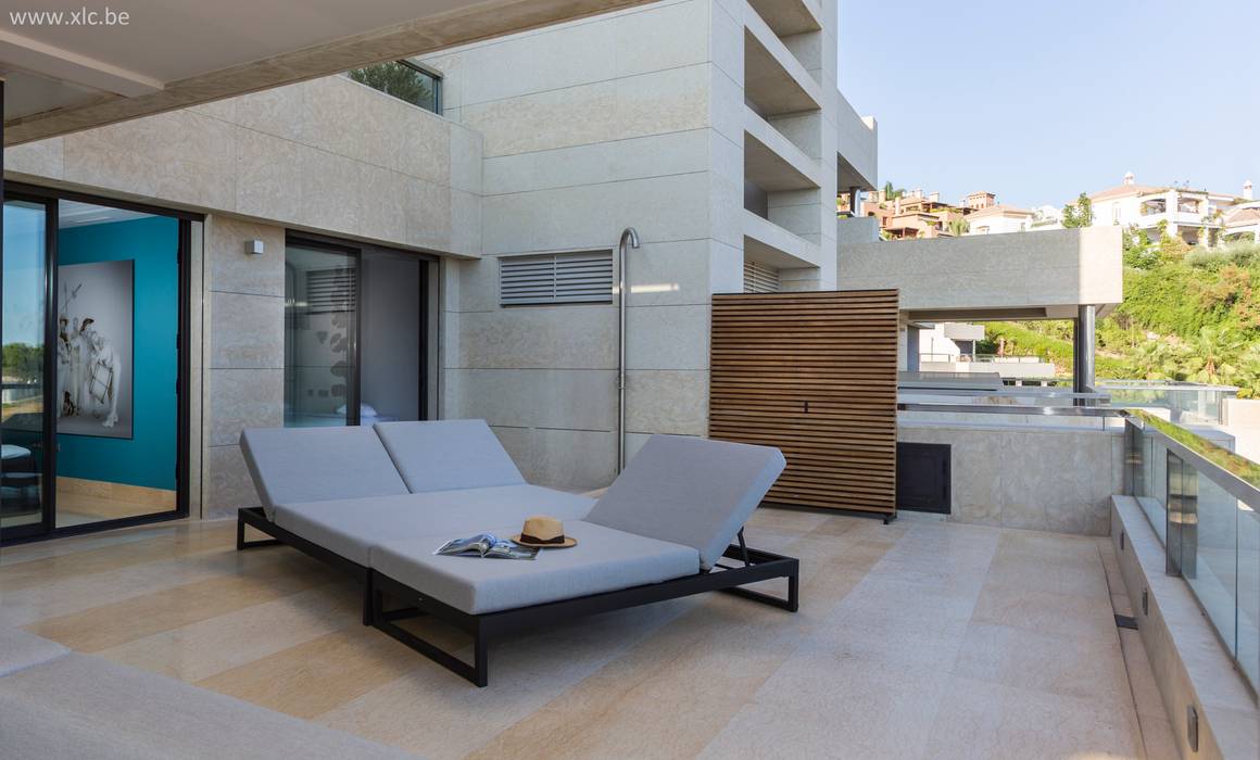 Los Arrayanes, XLC XLC Balcon, Veranda & Terrasse modernes