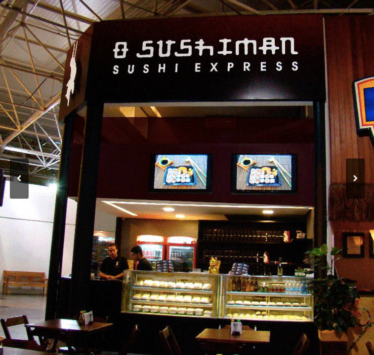 Restaurante O Sushiman - Gilberto Salomão Arquitetura do Brasil Espaços comerciais Espaços gastronômicos