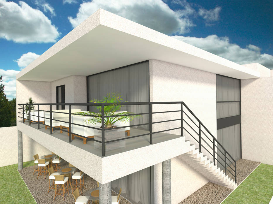 ​Casa - Vicente Pires/DF Arquitetura do Brasil Casas modernas