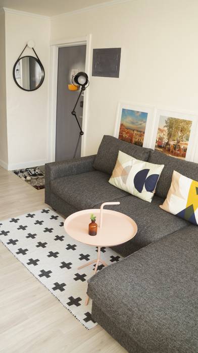 신혼집 20평대 self interior, toki toki Scandinavian style living room