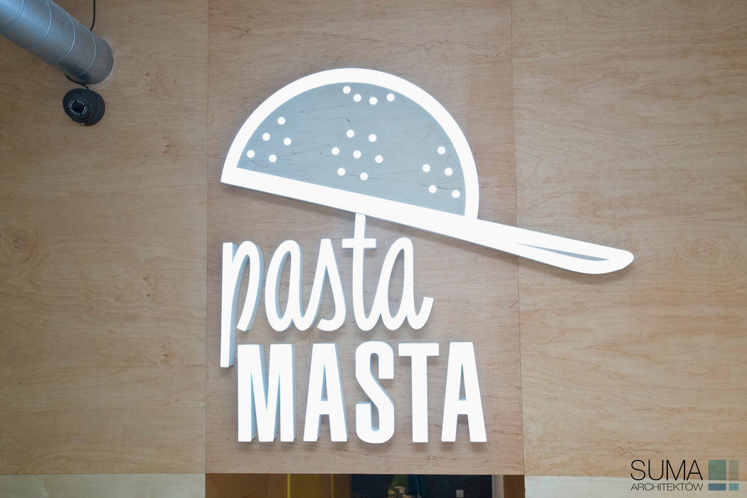PASTA MASTA #1 SUMA Architektów Commercial spaces Gastronomy