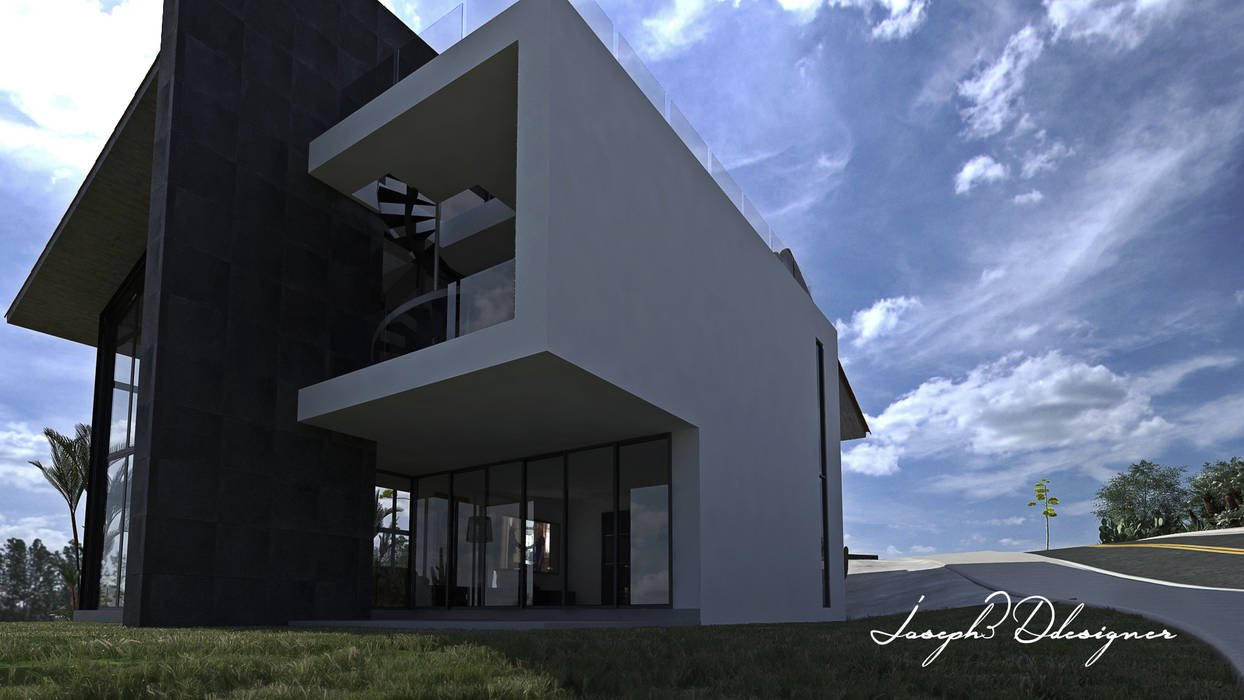 Casa Amanali Country Club & Nautica homify Casas industriales Concreto