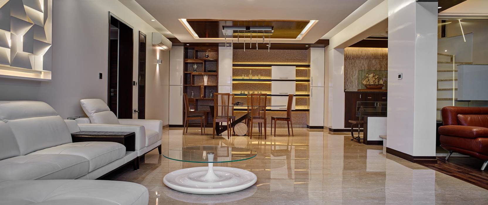 Apartment at Tirupur, Cubism Cubism Modern dining room