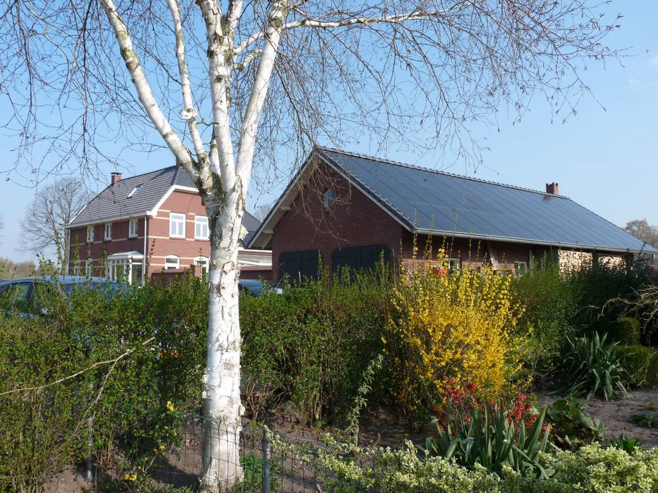 Tuinzijde energieplus huis met Jugenstil kenmerken Villa Delphia Klassieke huizen