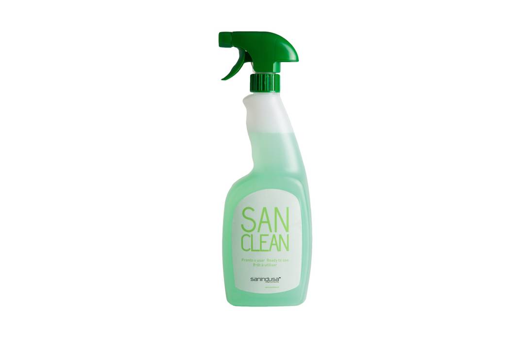 Detergente sanclean 0.75L para urinol like Sanindusa Casas de banho minimalistas Sanitas