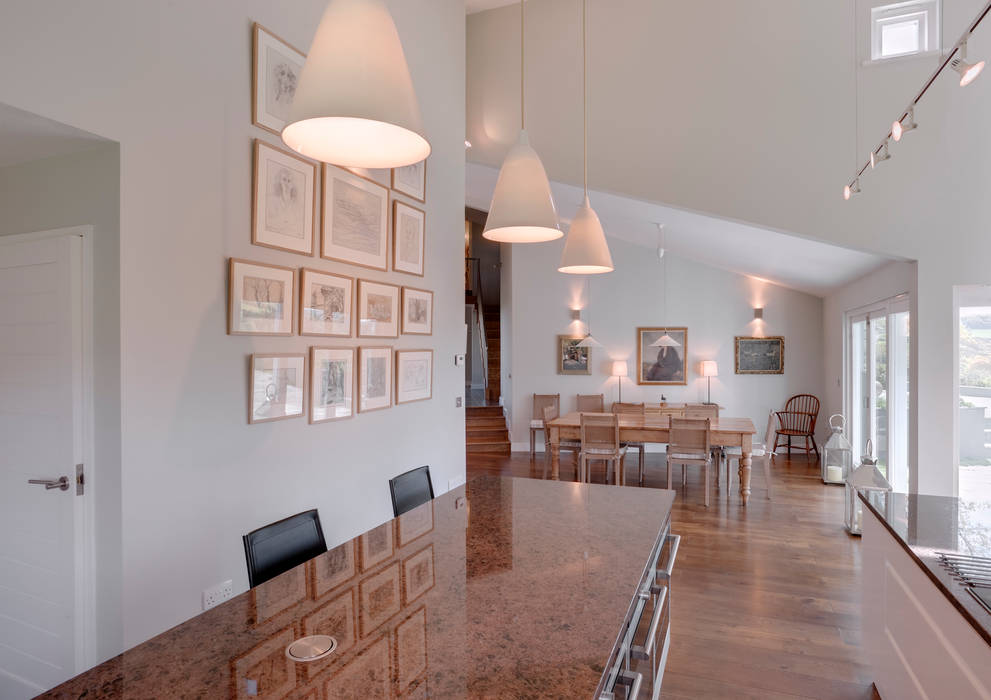 Hedgerows, Trewin Design Architects Trewin Design Architects Modern dining room