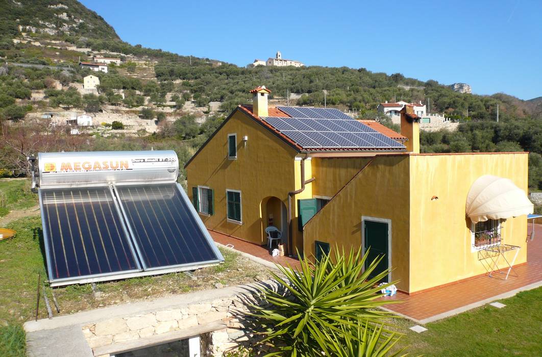 Impianto fotovoltaico e solare termico a Finale Ligure (SV) Studio rinnovabili