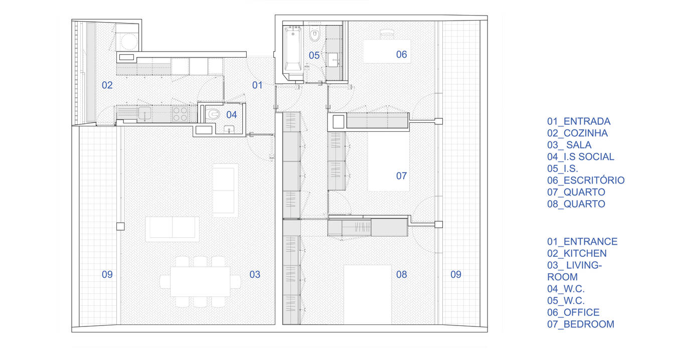 Casa das Estacas, atelier Rua - Arquitectos atelier Rua - Arquitectos Rumah Modern