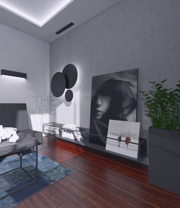 GABINET, The Vibe The Vibe 现代客厅設計點子、靈感 & 圖片
